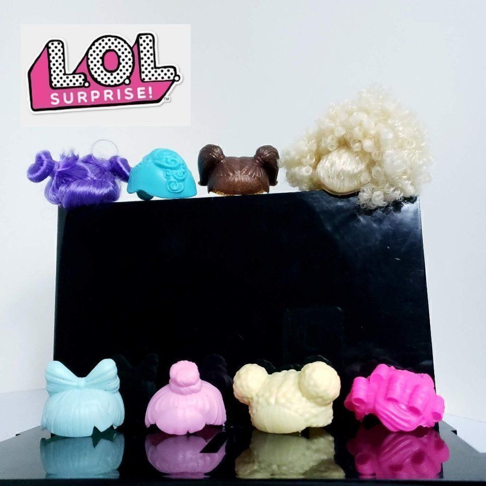 Lol Surprise Doll & Pet Hair Wig Lot 2